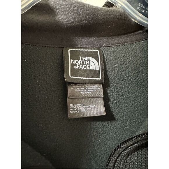 The North Face women’s black full zip jacket with pockets size M. #C-0783 - Picture 3 of 4